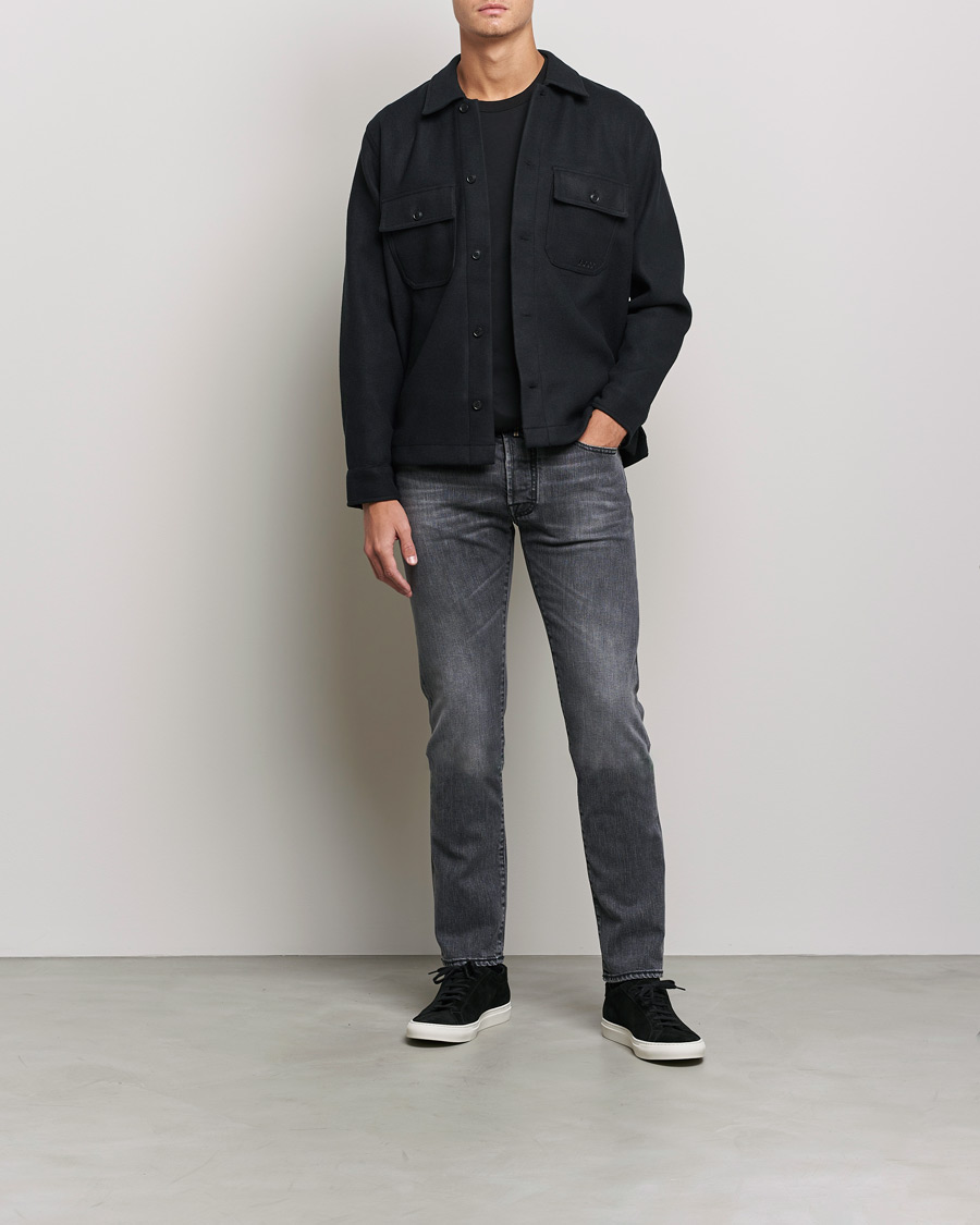 Herren | Jeans | Jacob Cohën | Bard Limited Edition Slim Fit Jeans Grey/Black