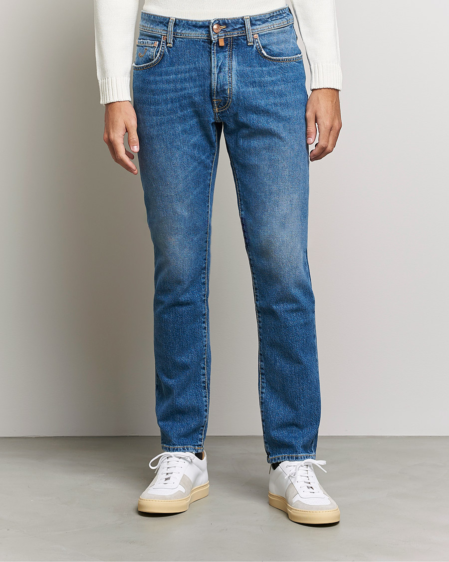 Herren | Jeans | Jacob Cohën | Bard Slim Fit Jeans Vintage Wash