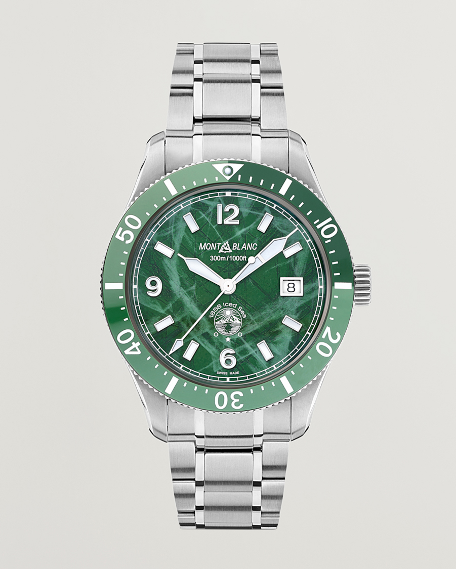 Herren | Montblanc 1858 Iced Sea Automatic 41mm Green | Montblanc | 1858 Iced Sea Automatic 41mm Green