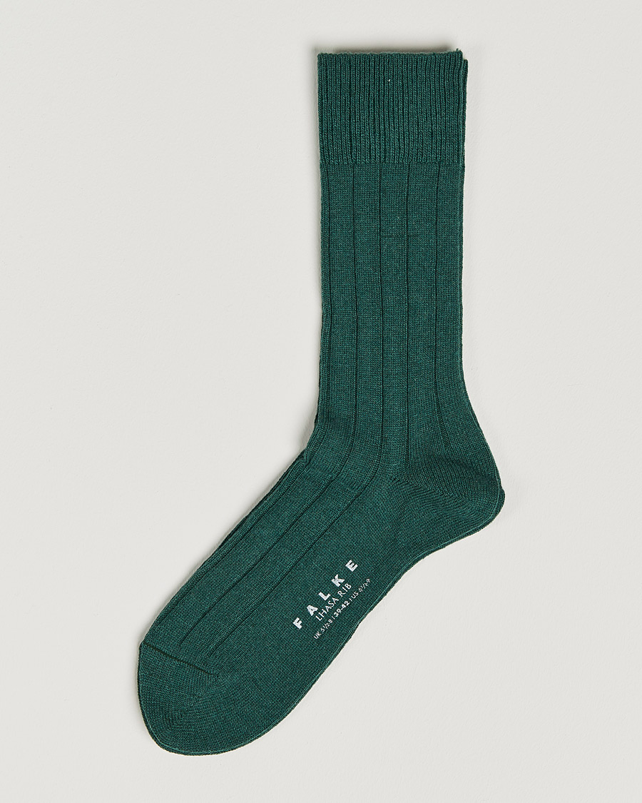 Herren | Socken | Falke | Lhasa Cashmere Hunter Green