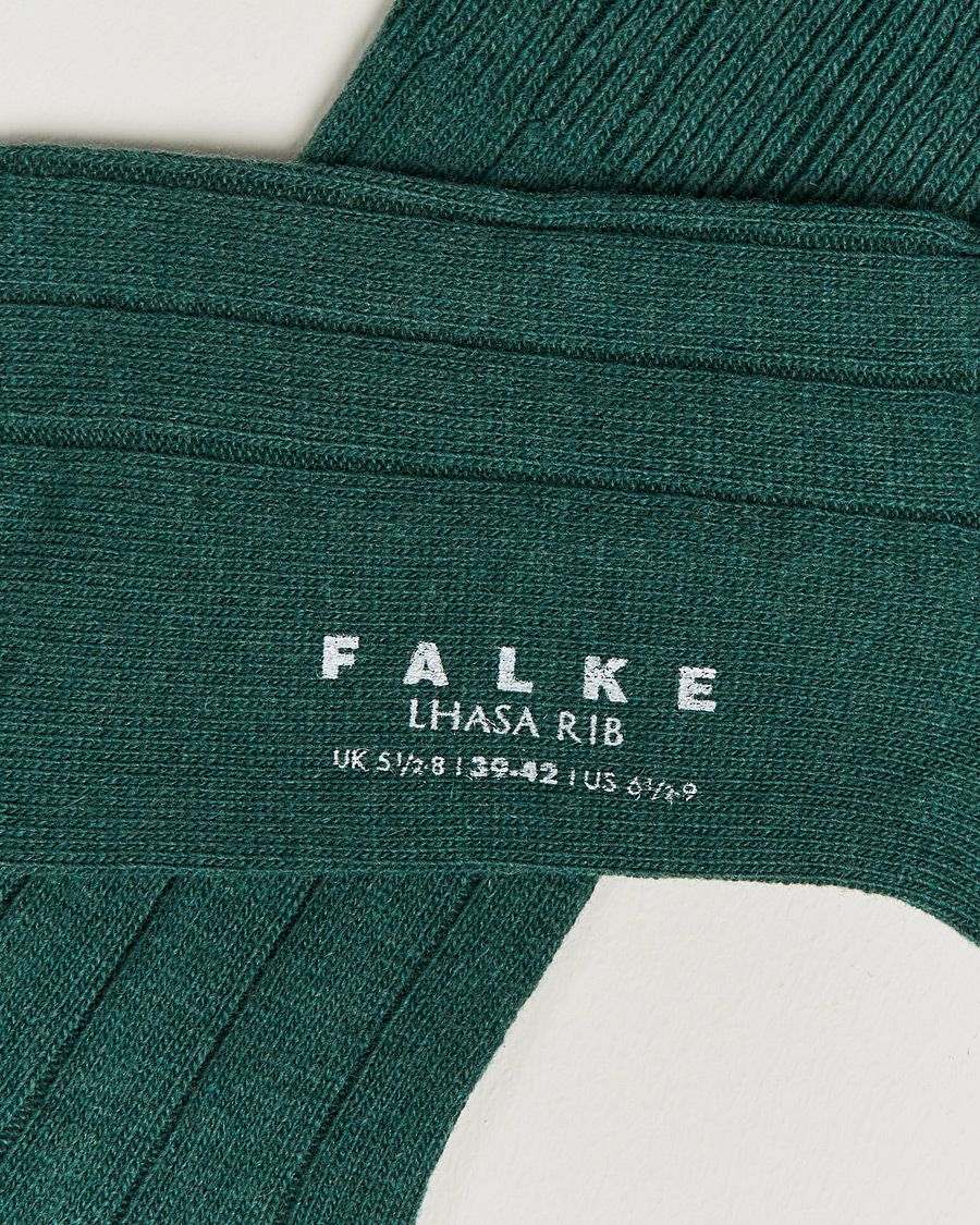 Herren | Socken | Falke | Lhasa Cashmere Hunter Green