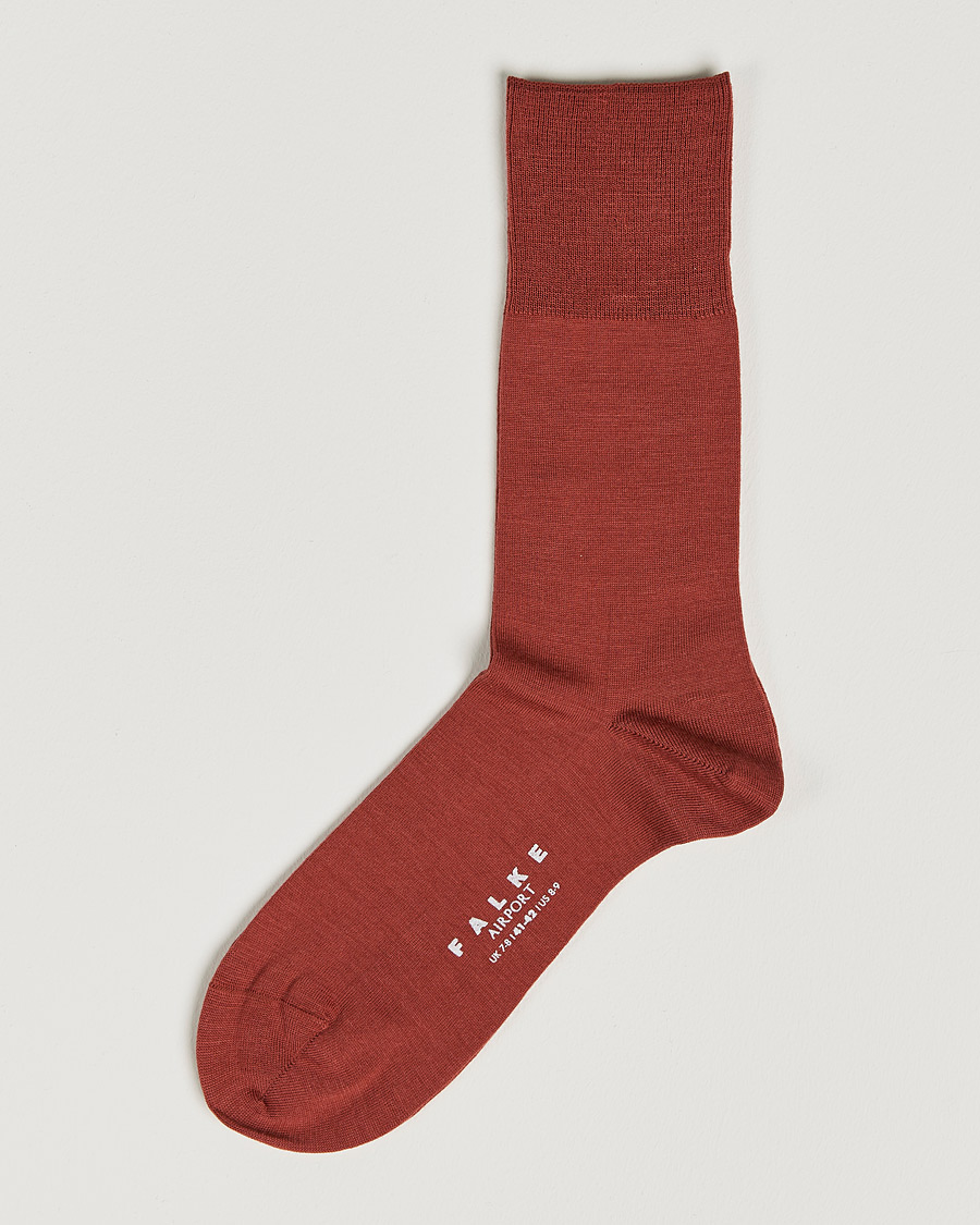 Herren | Unterwäsche | Falke | Airport Socks Rust