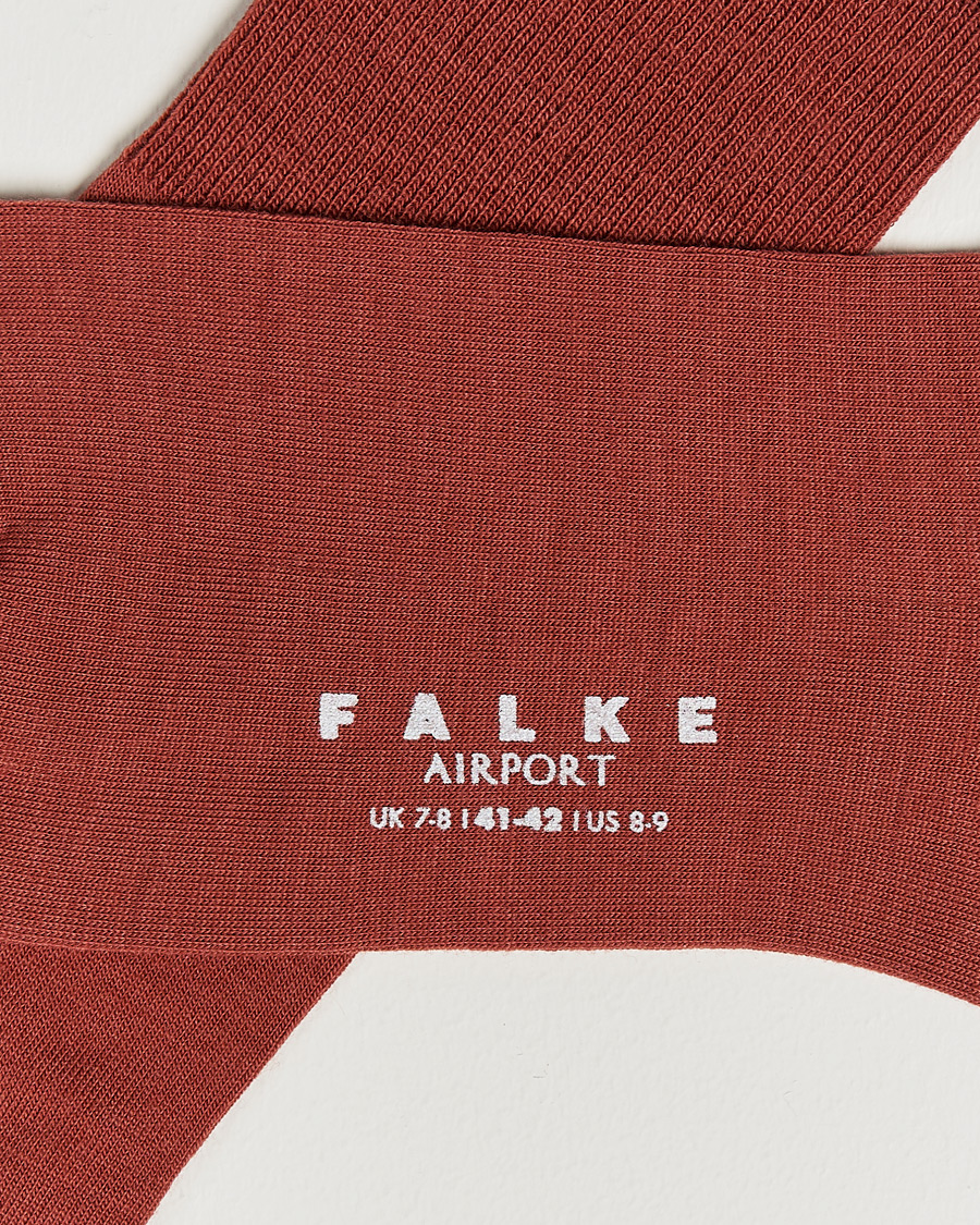 Herren | Unterwäsche | Falke | Airport Socks Rust