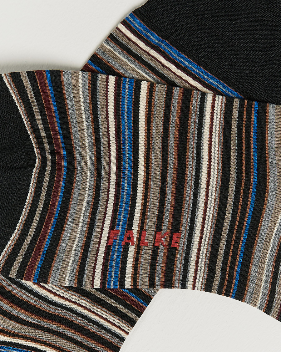 Herren | Unterwäsche | Falke | Micro Block Sock Grey Multi
