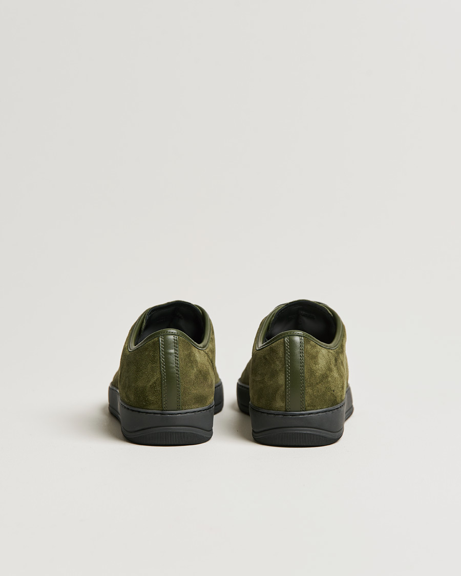 Herren | Lanvin Patent Cap Toe Sneaker Khaki | Lanvin | Patent Cap Toe Sneaker Khaki
