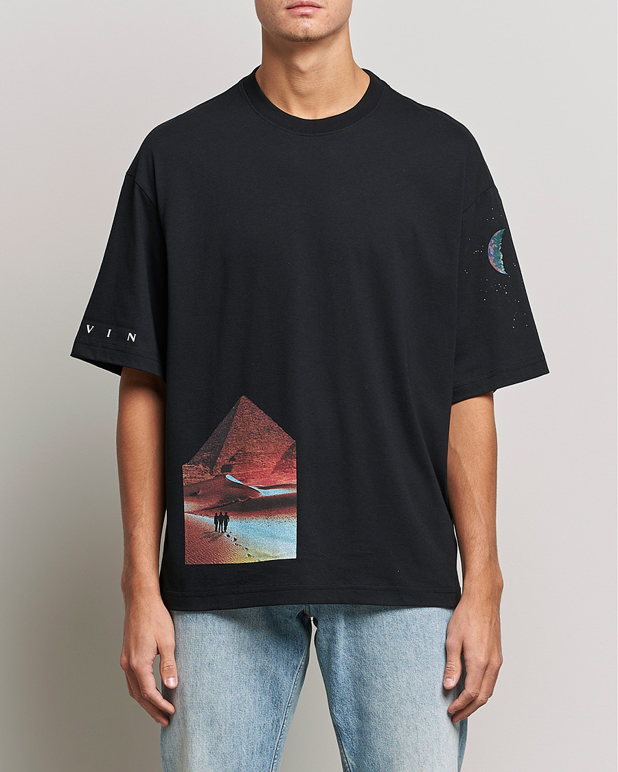 Herren | T-Shirts | Lanvin | Sci-Fi Printed T-Shirt Black
