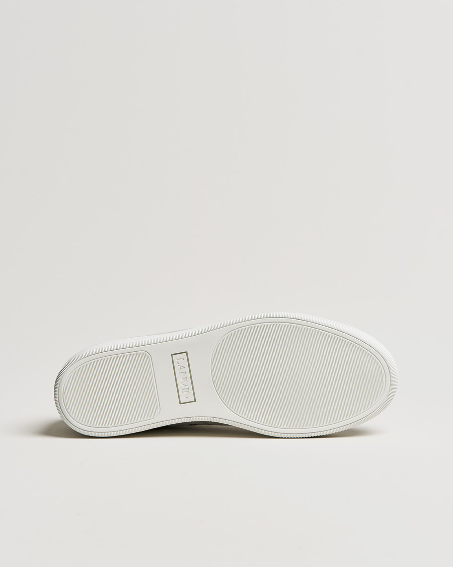 Herren | Lanvin Nappa Cap Toe Sneaker Light Grey | Lanvin | Nappa Cap Toe Sneaker Light Grey