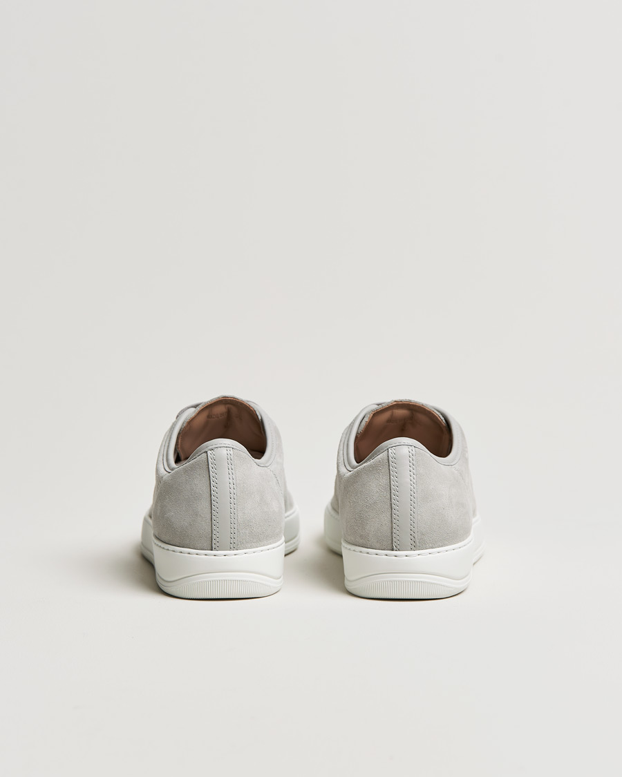 Herren | Lanvin Nappa Cap Toe Sneaker Light Grey | Lanvin | Nappa Cap Toe Sneaker Light Grey