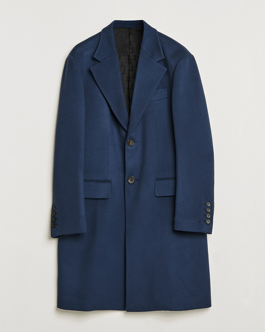 Herren |  | Lanvin | Classic Wool Coat Midnight Blue