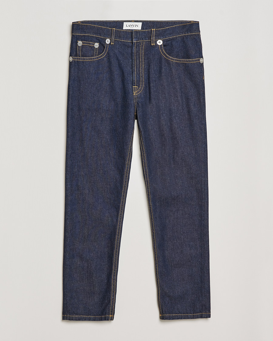 Herren | Jeans | Lanvin | Tapered Jeans Navy Blue