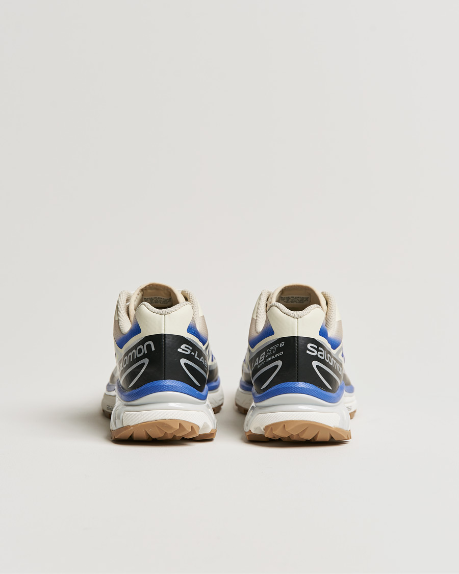 Herren | Salomon XT-6 Skyline Running Sneakers Sand/Blue | Salomon | XT-6 Skyline Running Sneakers Sand/Blue