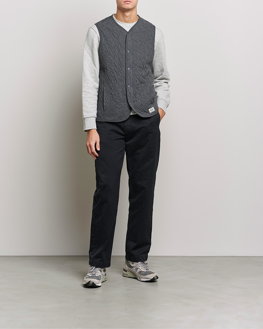 Herren | Pullover | Snow Peak | Natural Warm Stretch Vest Medium Grey