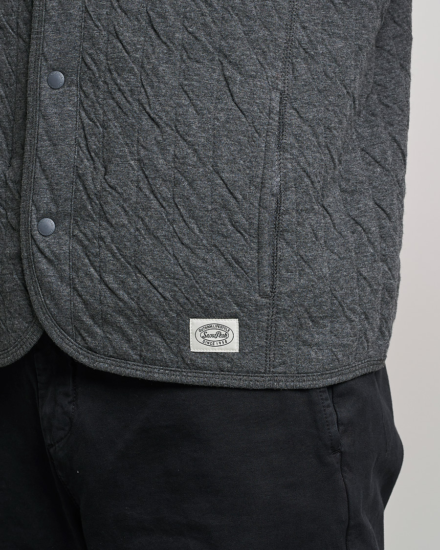 Herren | Pullover | Snow Peak | Natural Warm Stretch Vest Medium Grey