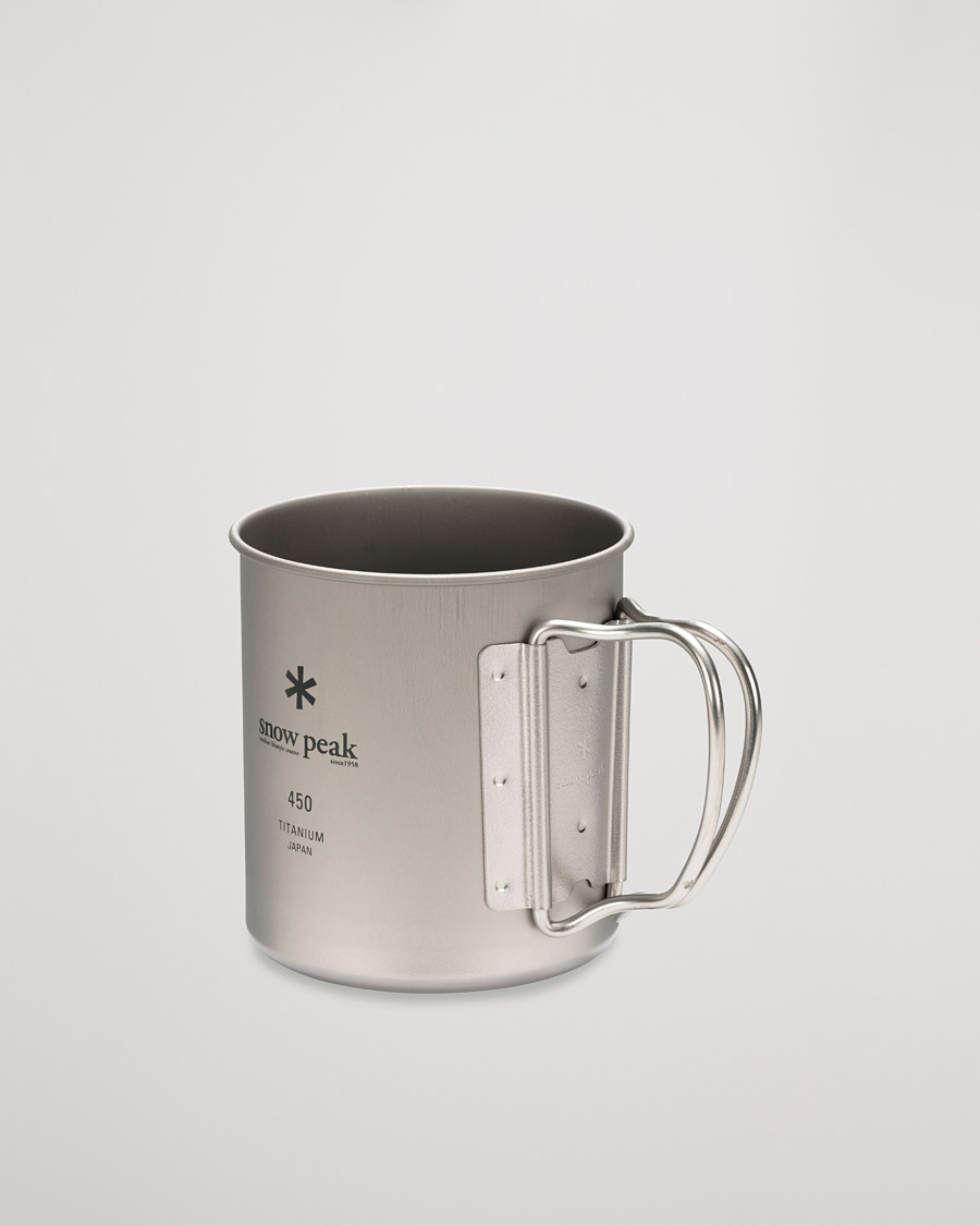 Herren | Outdoor living | Snow Peak | Single Wall Mug 450 Titanium