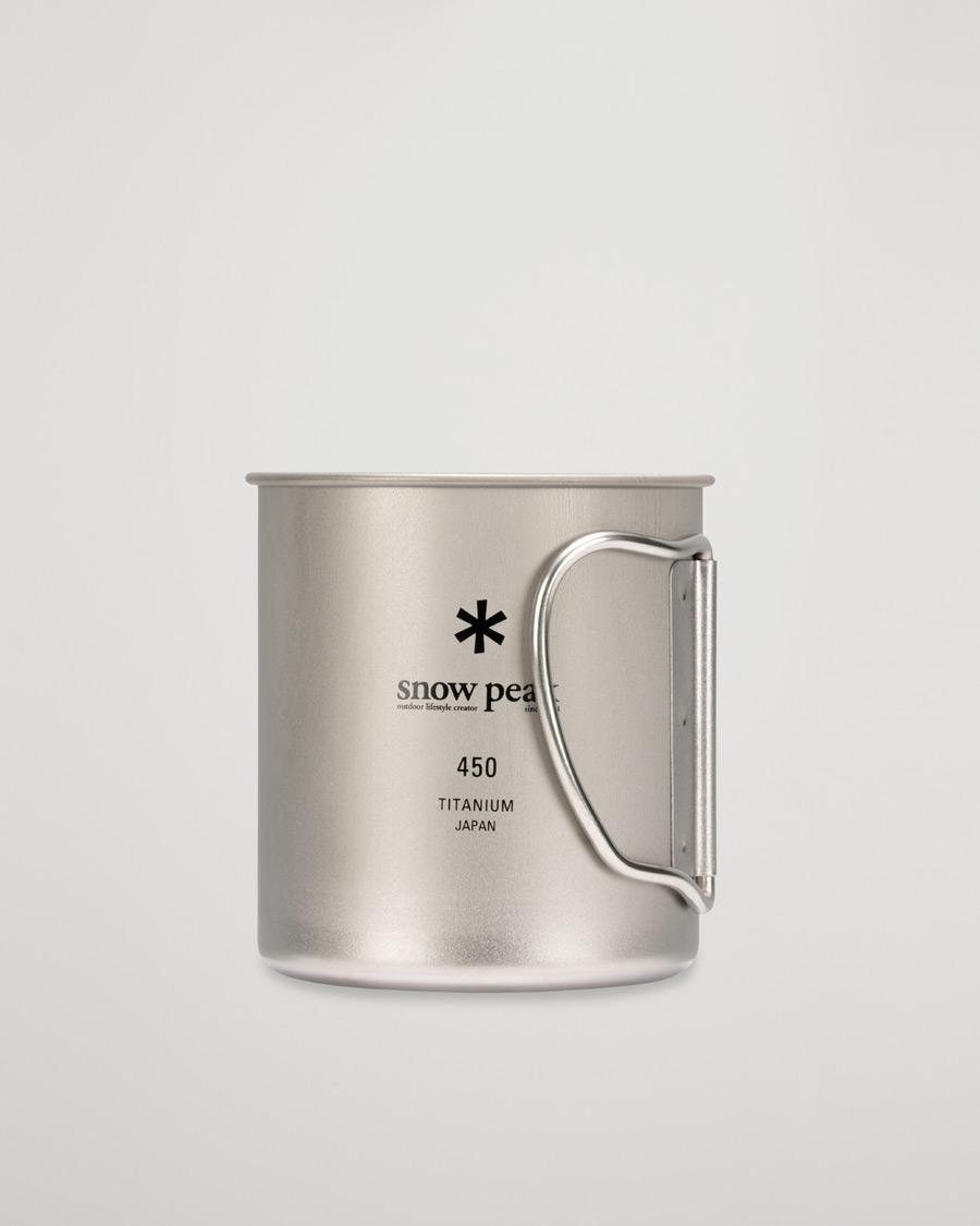 Herren | Outdoor living | Snow Peak | Single Wall Mug 450 Titanium
