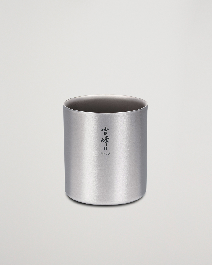 Herren | Campingausrüstung | Snow Peak | Double Wall Stacking Mug 450 Titanium