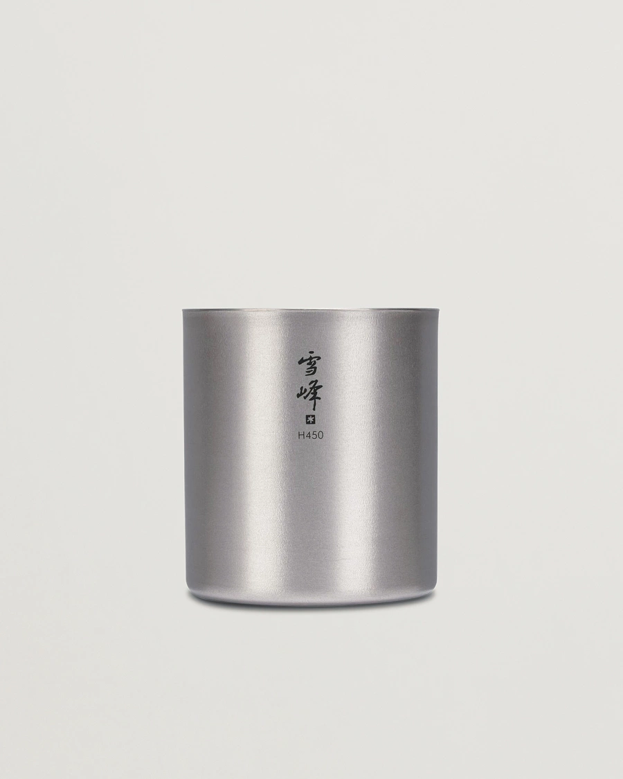 Men | Camping gear | Snow Peak | Double Wall Stacking Mug 450 Titanium