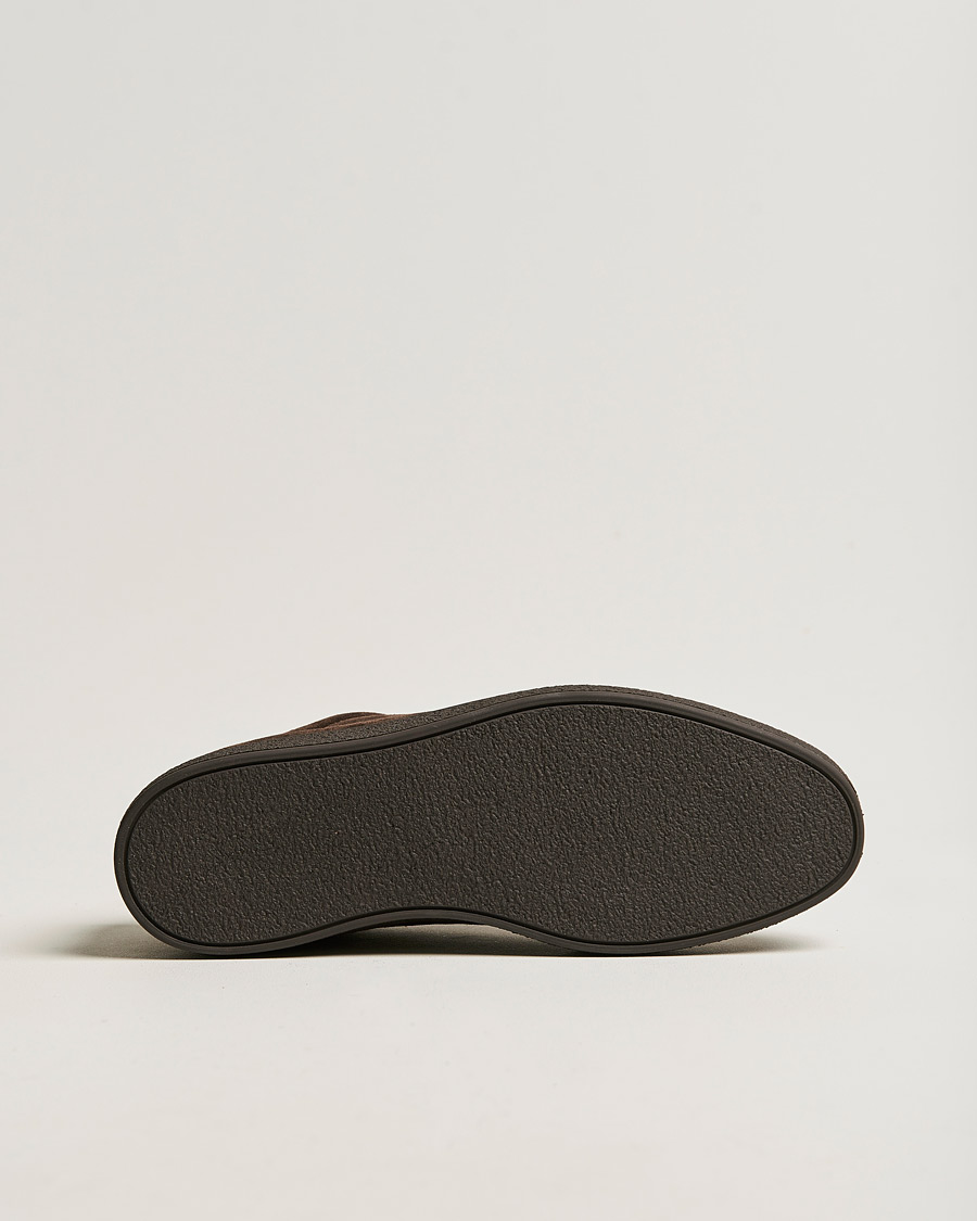 Herren | John Lobb Molton Soft Suede Sneaker Dark Brown Suede | John Lobb | Molton Soft Suede Sneaker Dark Brown Suede