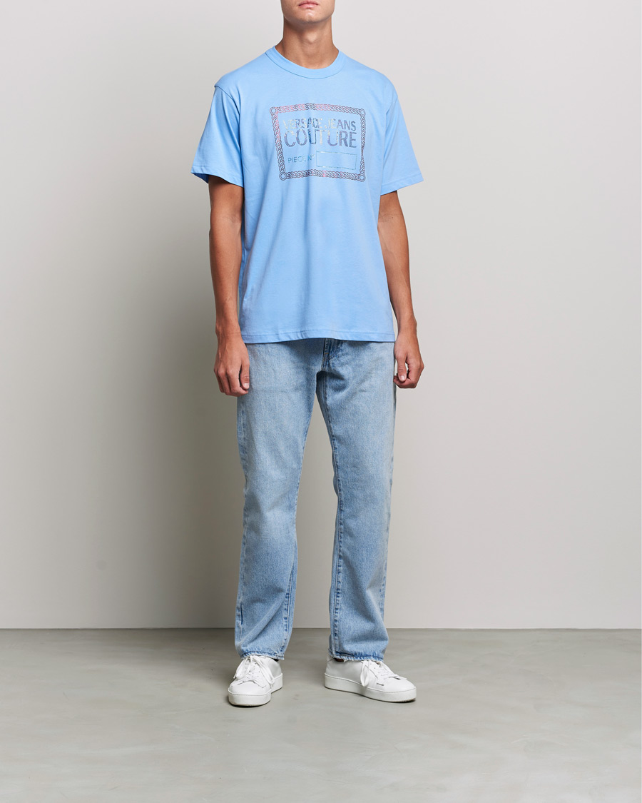 Herren | T-Shirts | Versace Jeans Couture | Piece Nr T-Shirt Sky Blue