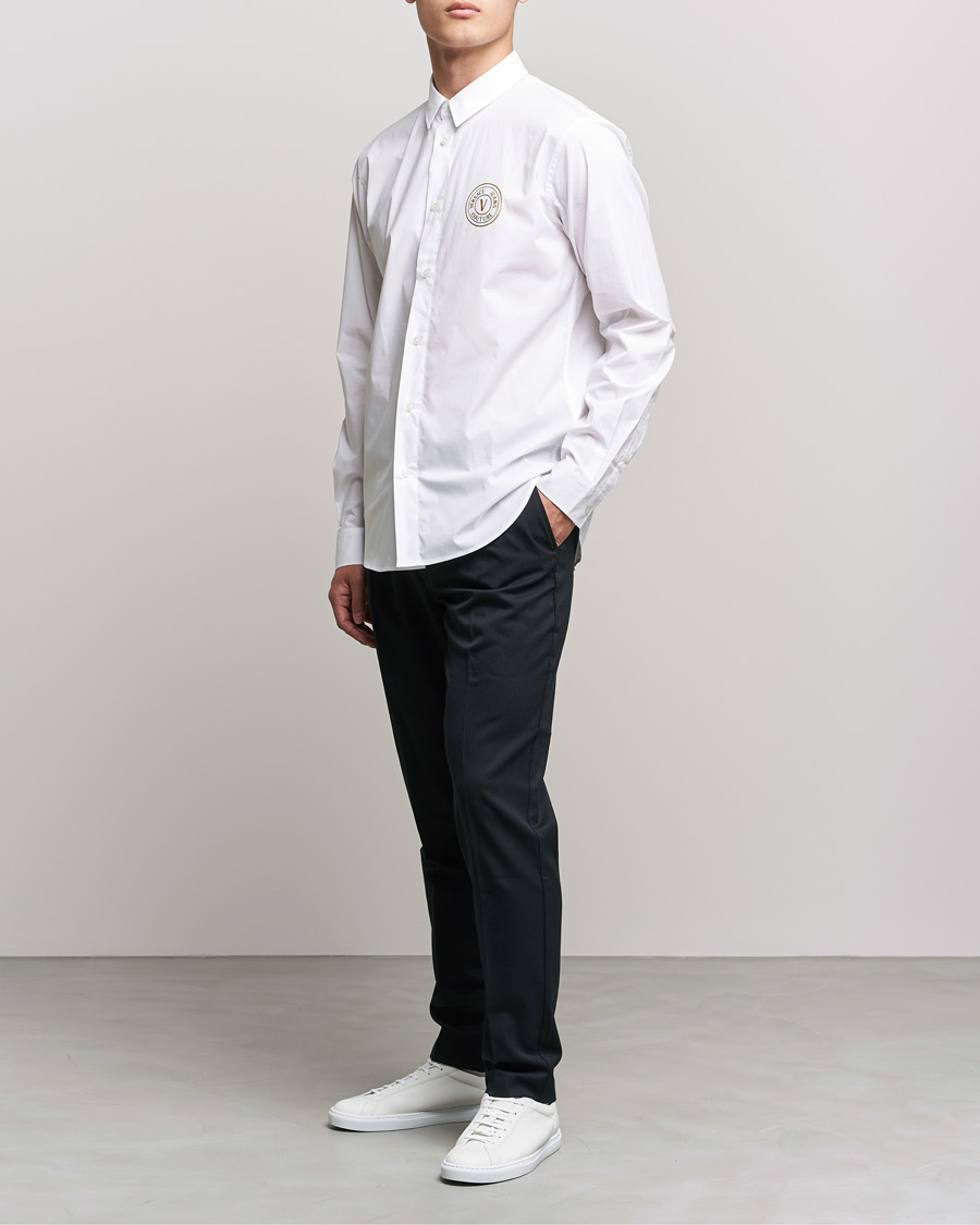 Herren | Freizeithemden | Versace Jeans Couture | V Emblem Shirt White