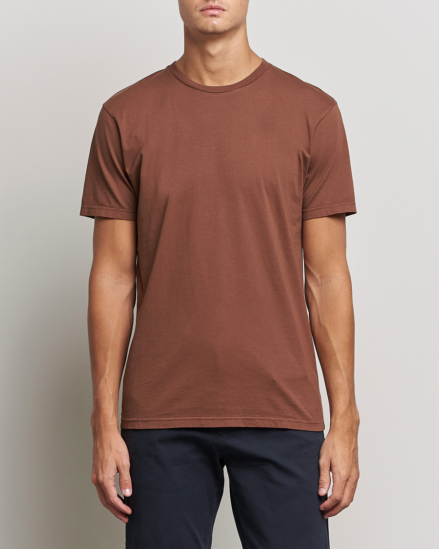 Herren | T-Shirts | Colorful Standard | Classic Organic T-Shirt Cinnamon Brown