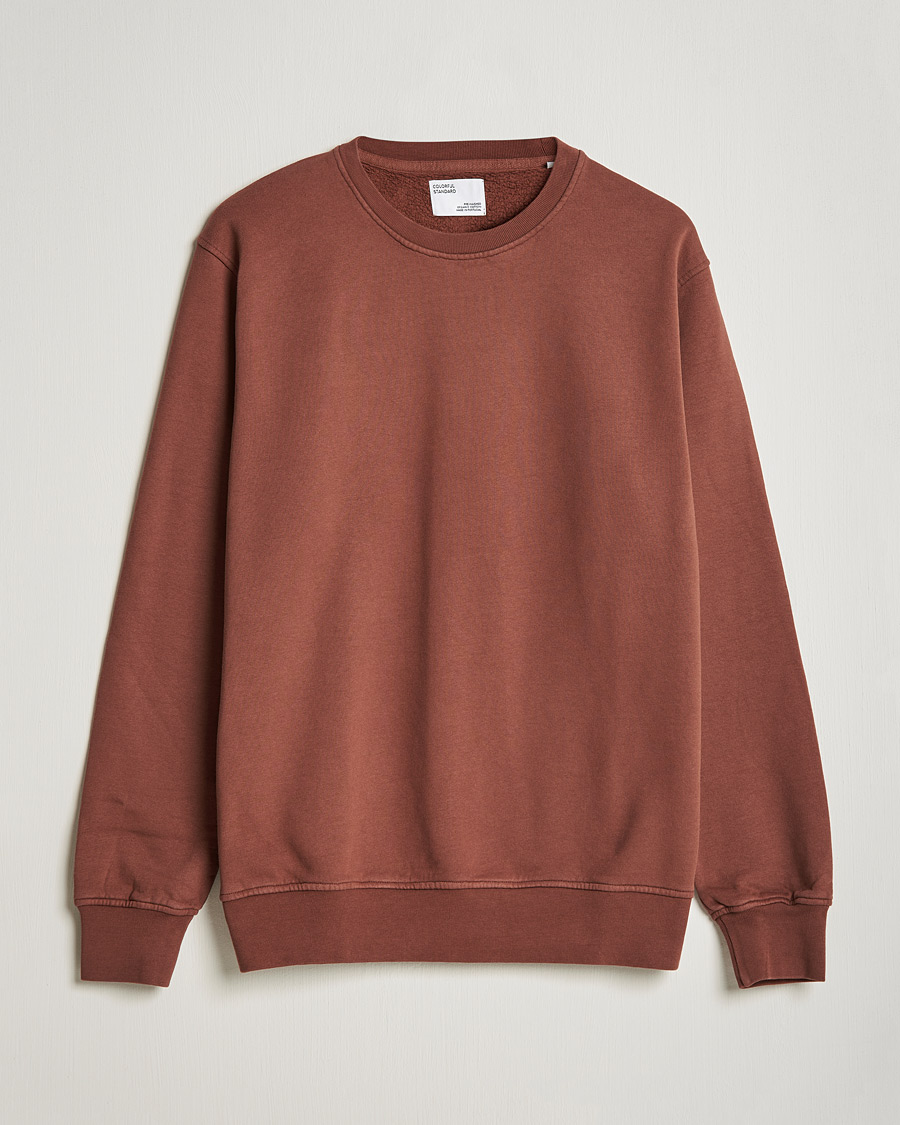 Herren | Pullover | Colorful Standard | Classic Organic Crew Neck Sweat Cinnamon Brown