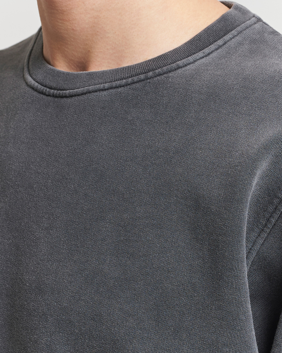 Herren | Pullover | Colorful Standard | Classic Organic Crew Neck Sweat Faded Black