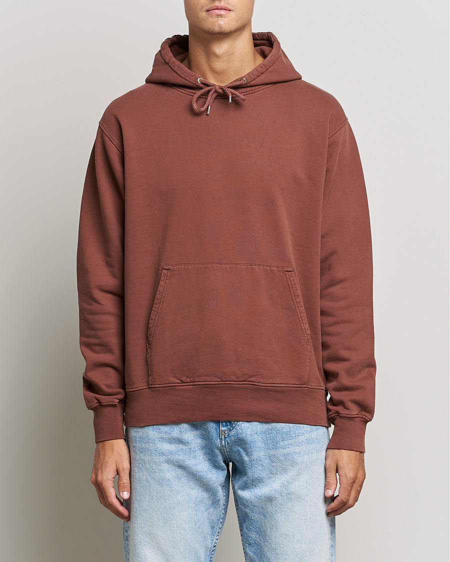 Herren | Pullover | Colorful Standard | Classic Organic Hood Cinnamon Brown