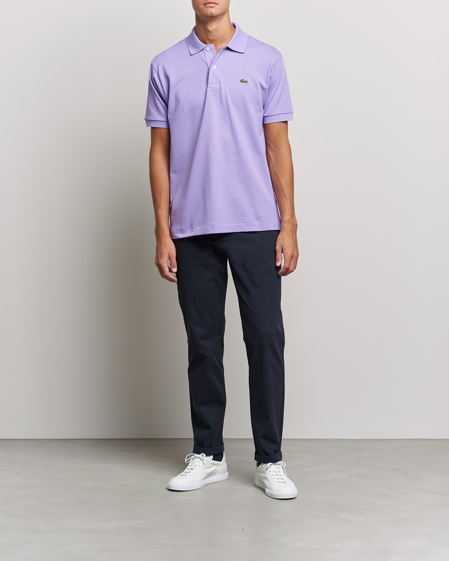 Herren | Poloshirts | Lacoste | Original Polo Piké Neva Purple