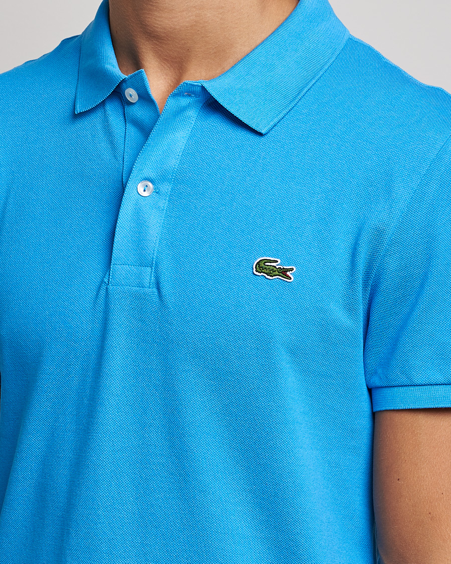 Herren | Poloshirts | Lacoste | Slim Fit Polo Piké Argentine Blue