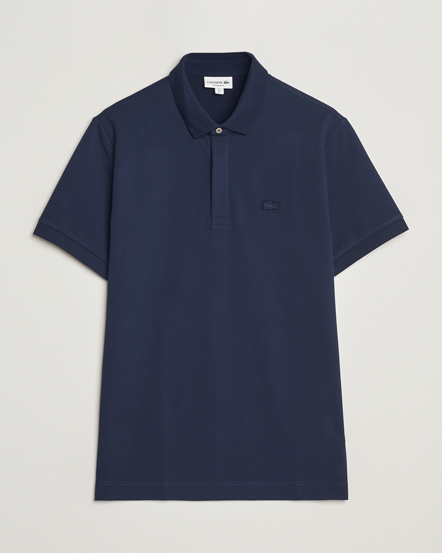 Herren | Poloshirts | Lacoste | Paris Polo Piké Navy Blue