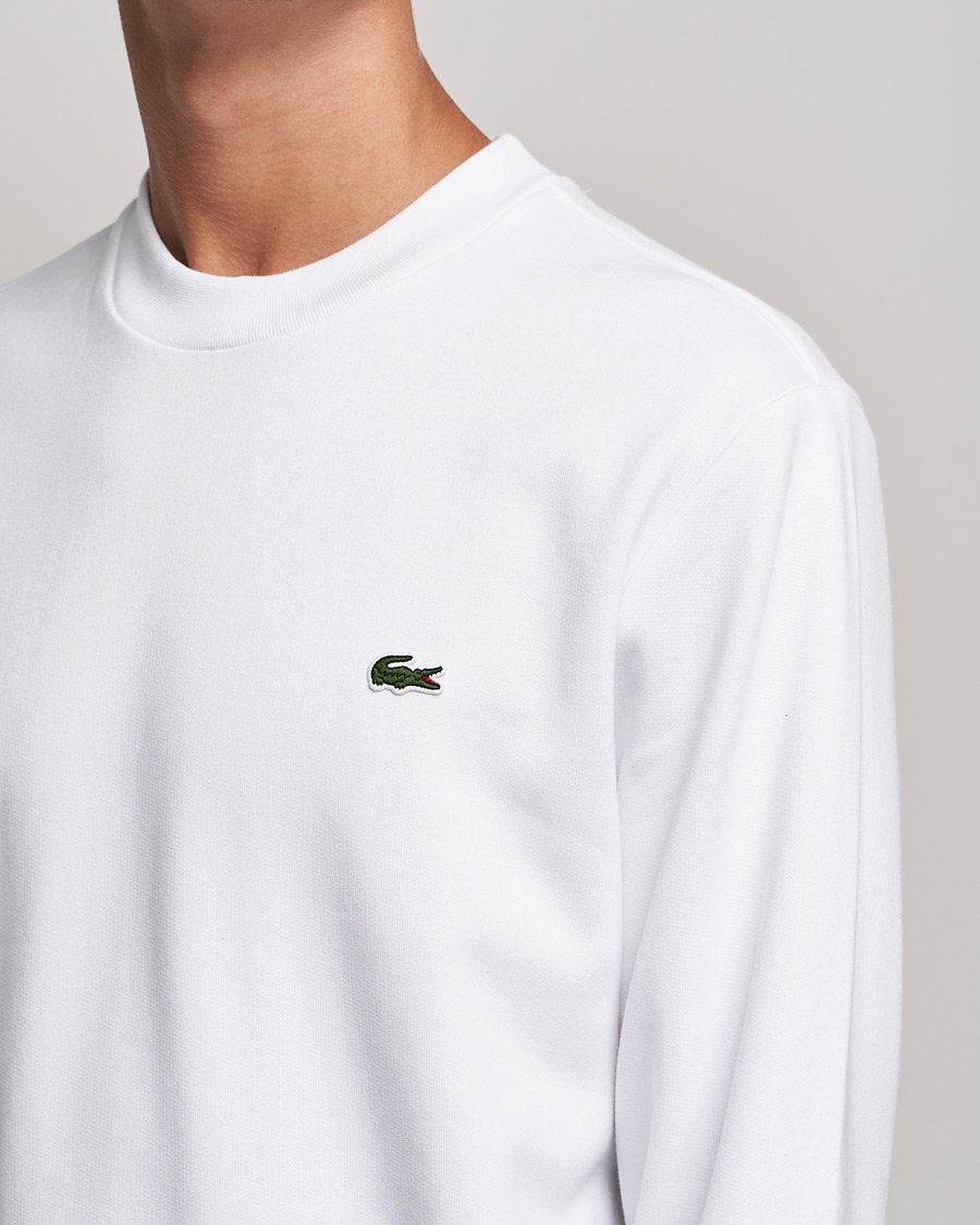 Herren | Pullover | Lacoste | Crew Neck Sweatshirt White