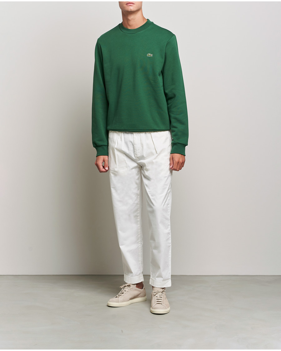 Herren | Pullover | Lacoste | Crew Neck Sweatshirt Green