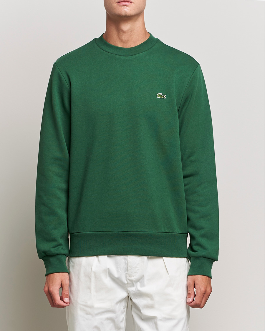 Herr | Lacoste | Lacoste | Crew Neck Sweatshirt Green