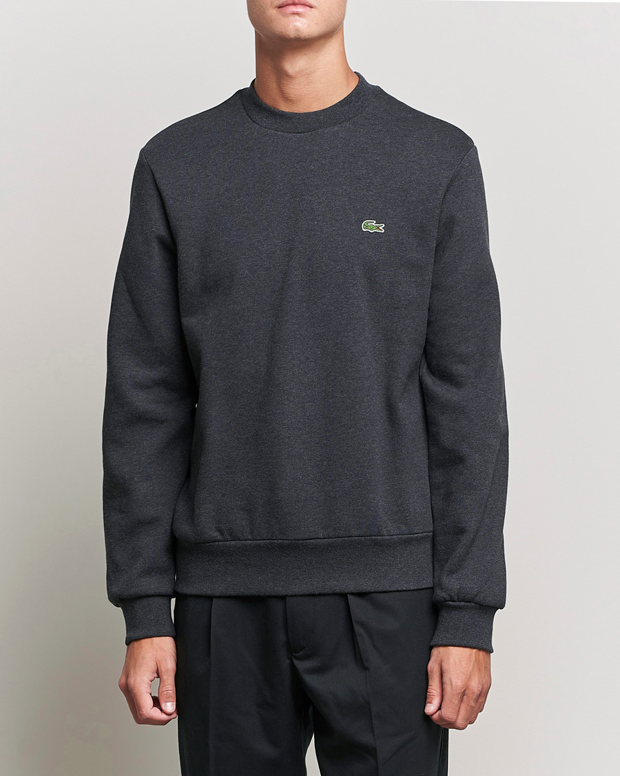 Herren | Graue Sweatshirts | Lacoste | Crew Neck Sweatshirt Lightning Chine