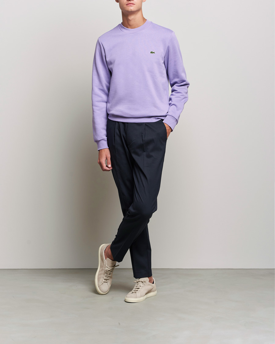 Herren | Pullover | Lacoste | Crew Neck Sweatshirt Neva Purple