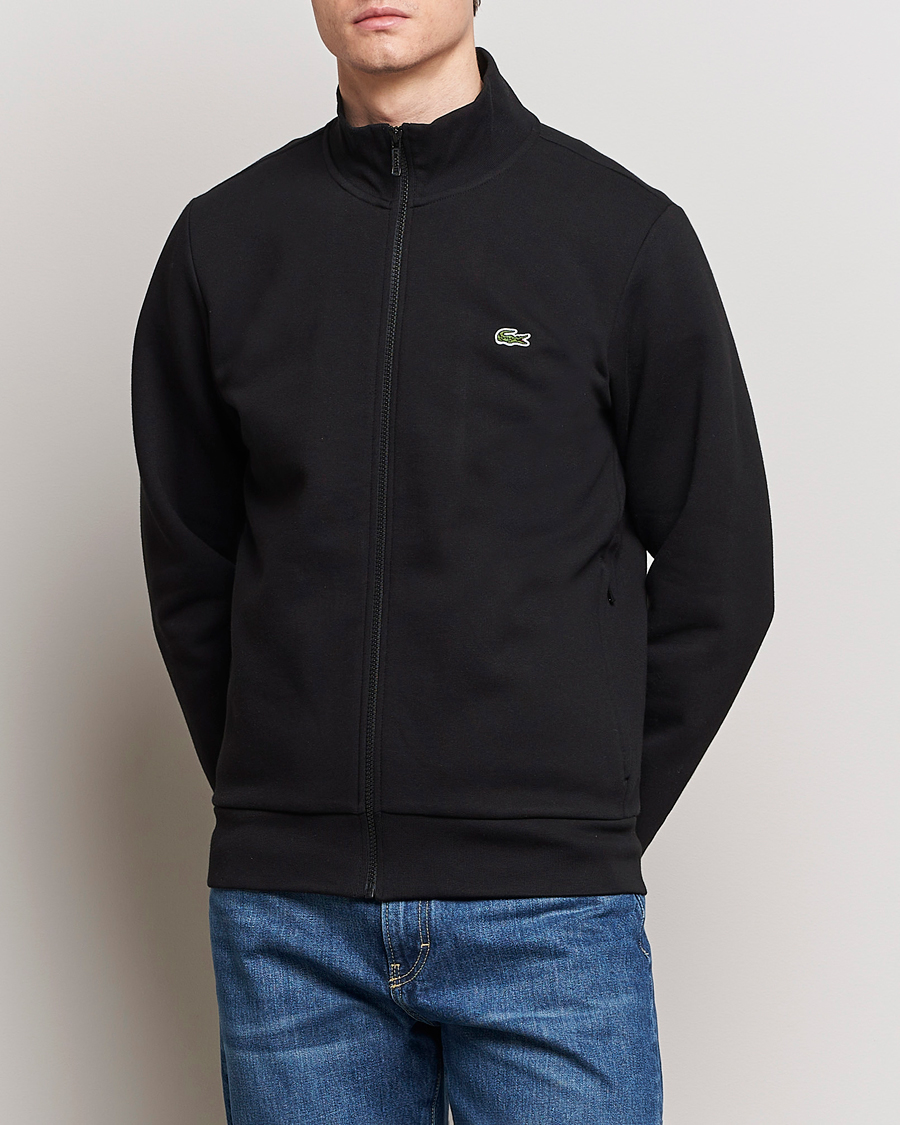 Herren | Lacoste | Lacoste | Full Zip Sweater Black