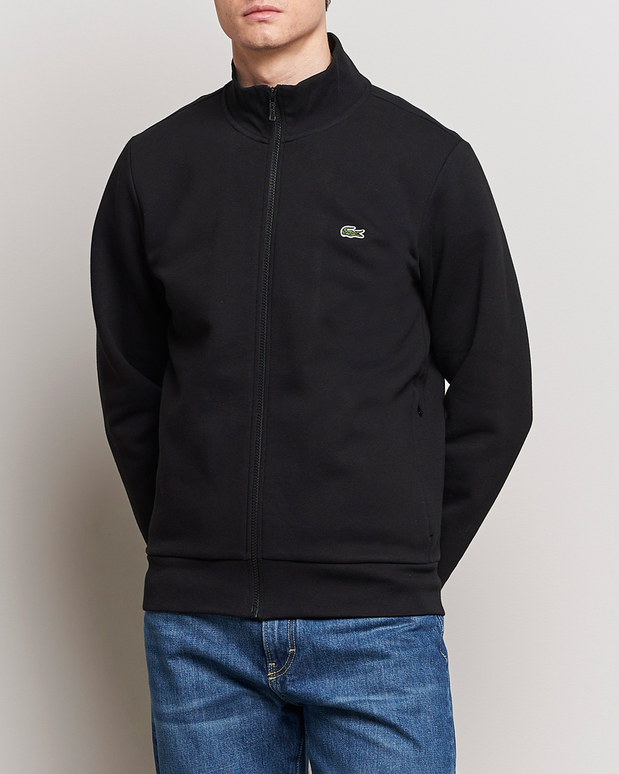 Herren |  | Lacoste | Full Zip Sweater Black