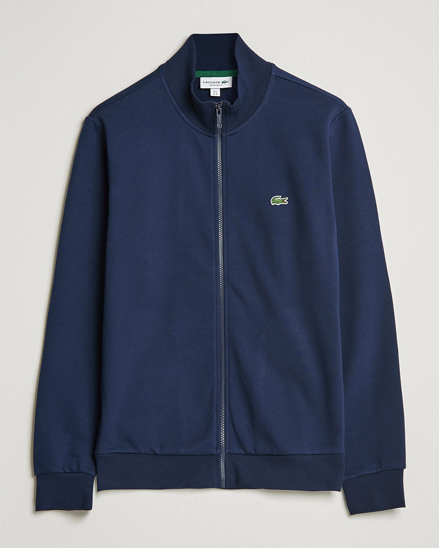 Herren | Pullover | Lacoste | Full Zip Sweater Navy