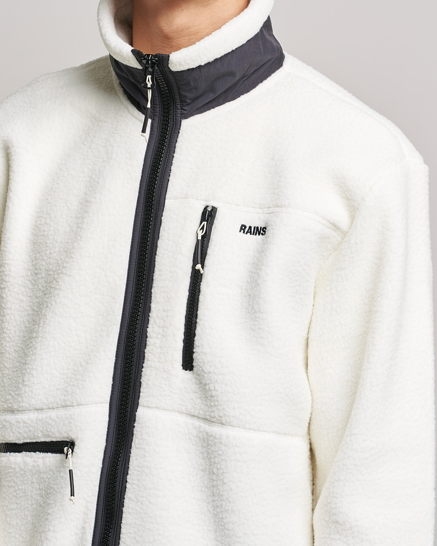 Herren | Pullover | RAINS | Heavy Fleece Full Zip Jacket Fossil
