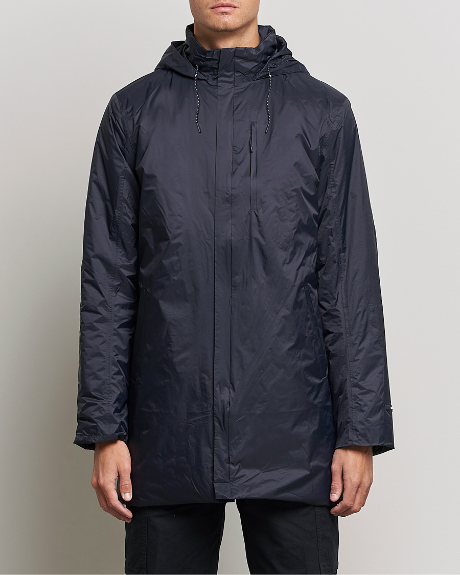 Herren | Jacken | RAINS | Padded Nylon Coat Navy