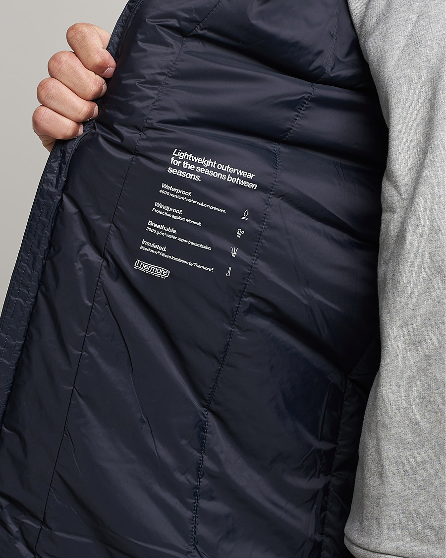 Herren | Jacken | RAINS | Padded Nylon Coat Navy