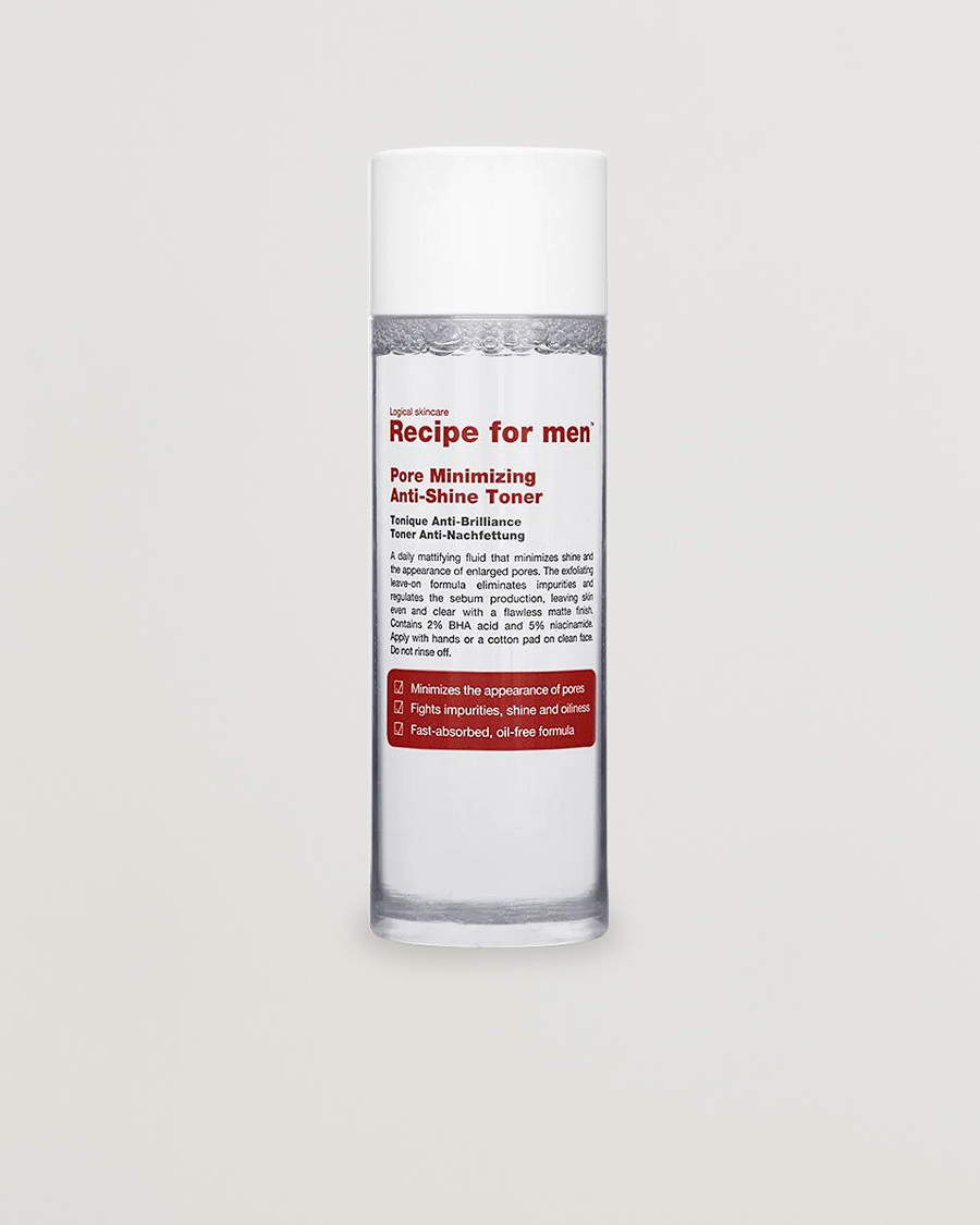 Herren | Körperpflege | Recipe for men | Pore Minimizing Anti-Shine Toner 100ml