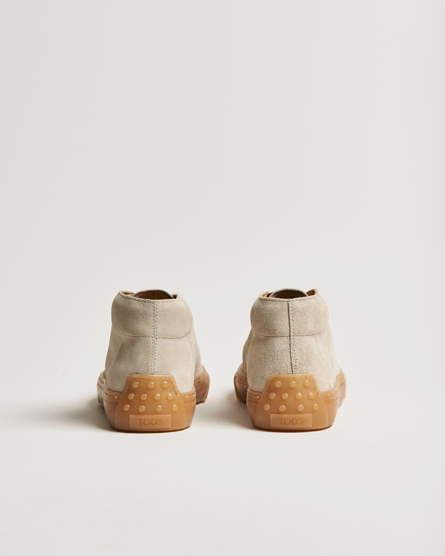 Herren | Tod's Casetta Chukka Boots Light Beige Suede | Tod's | Casetta Chukka Boots Light Beige Suede