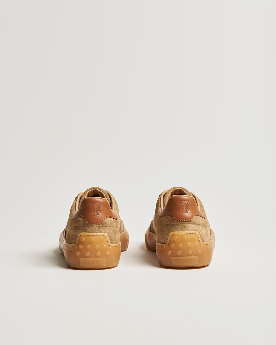 Herren | Tod's Cassetta Sneakers Camel Suede | Tod's | Cassetta Sneakers Camel Suede