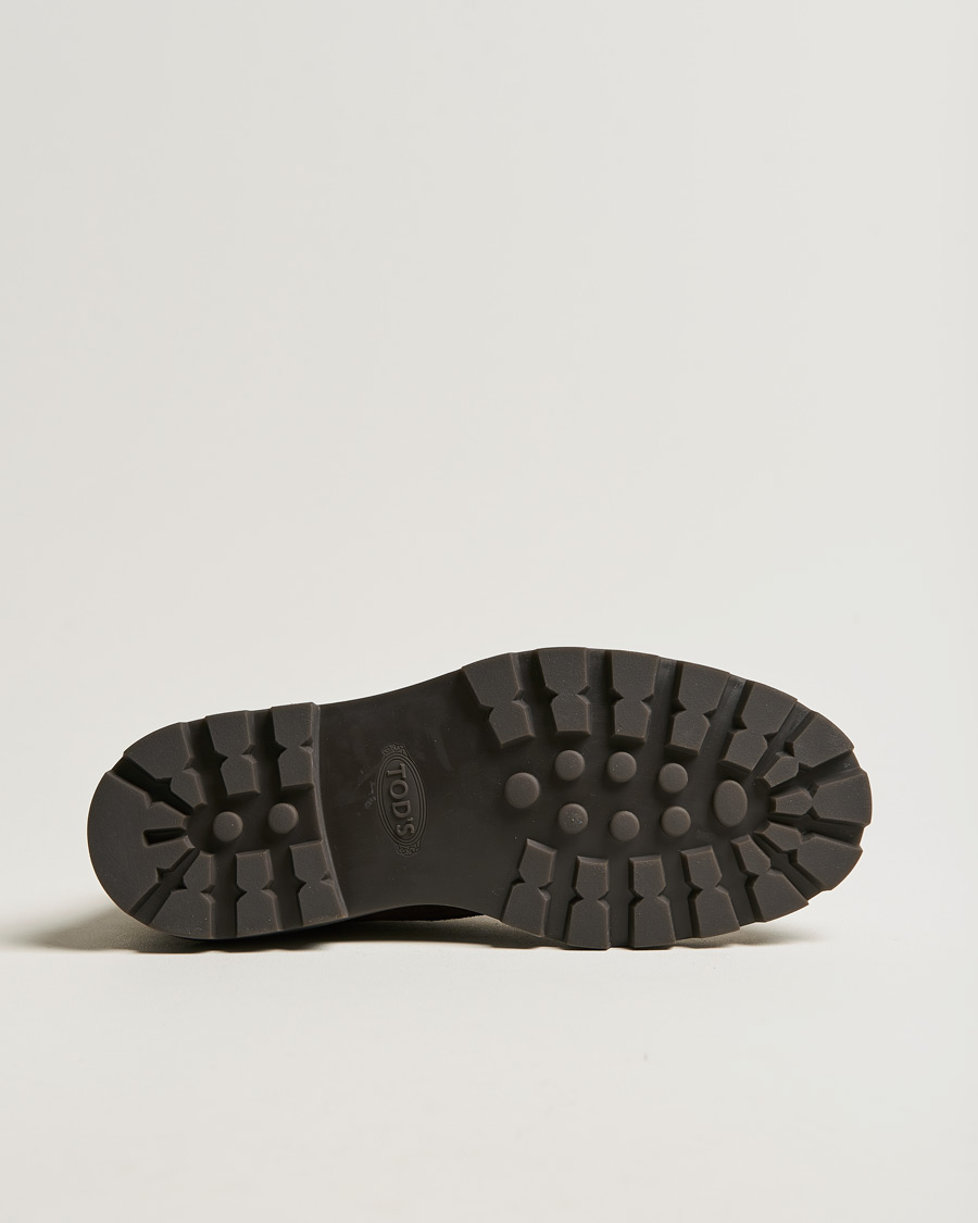 Herren | Tod's Heavy Winter Boots Dark Brown Suede | Tod's | Heavy Winter Boots Dark Brown Suede