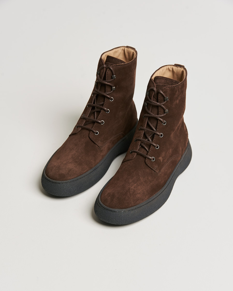 Herren | Tod's | Tod's | Gommino Winter Boots Dark Brown Suede