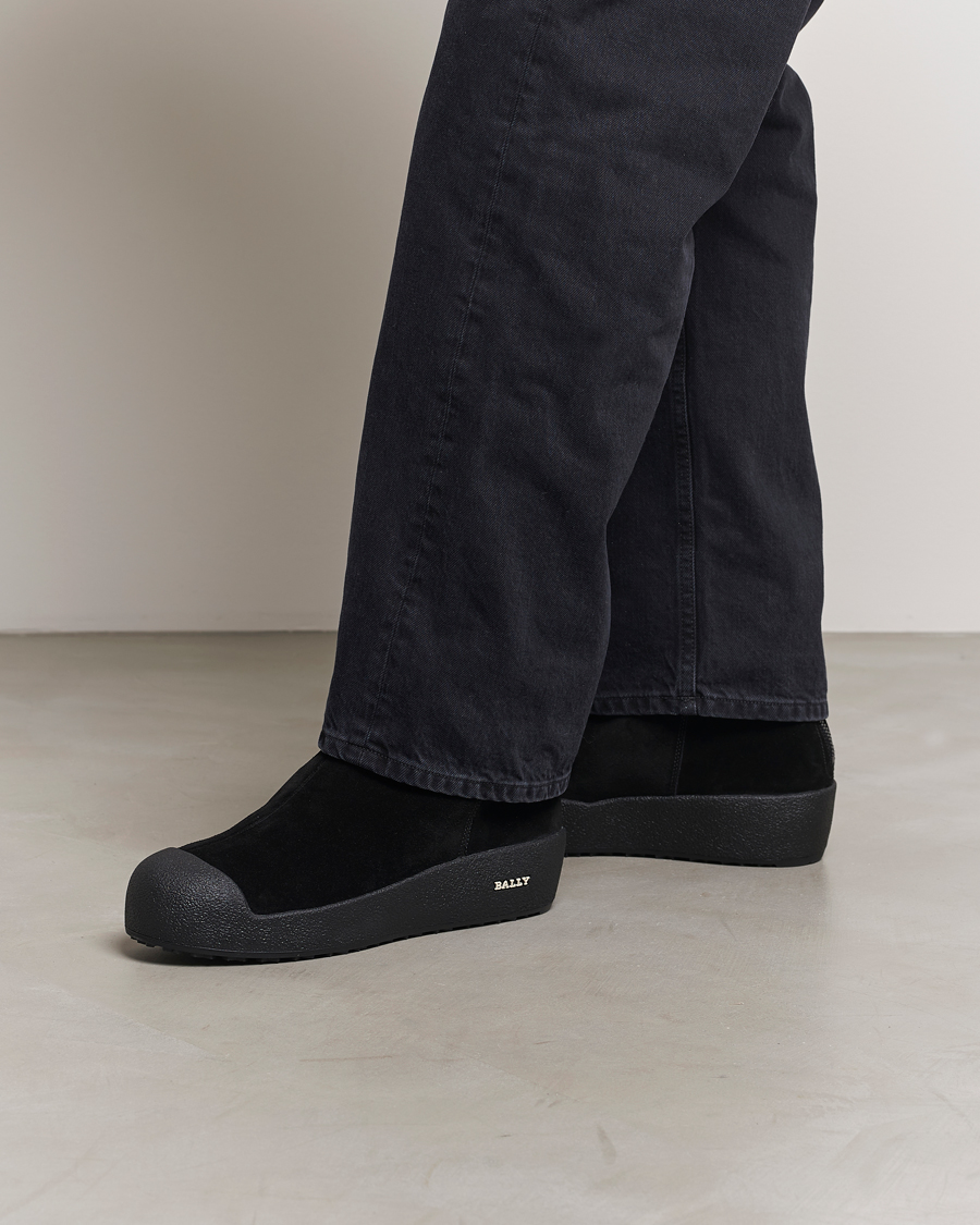 Herren | Bally Guard II M Curling Boot Black | Bally | Guard II M Curling Boot Black
