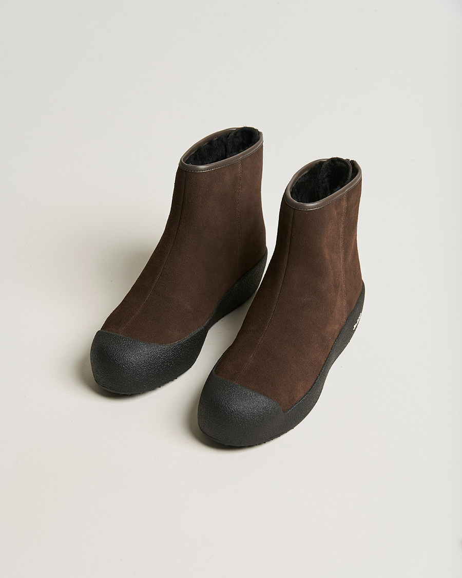 Herren | Bally Guard II M Curling Boot Coffee | Bally | Guard II M Curling Boot Coffee