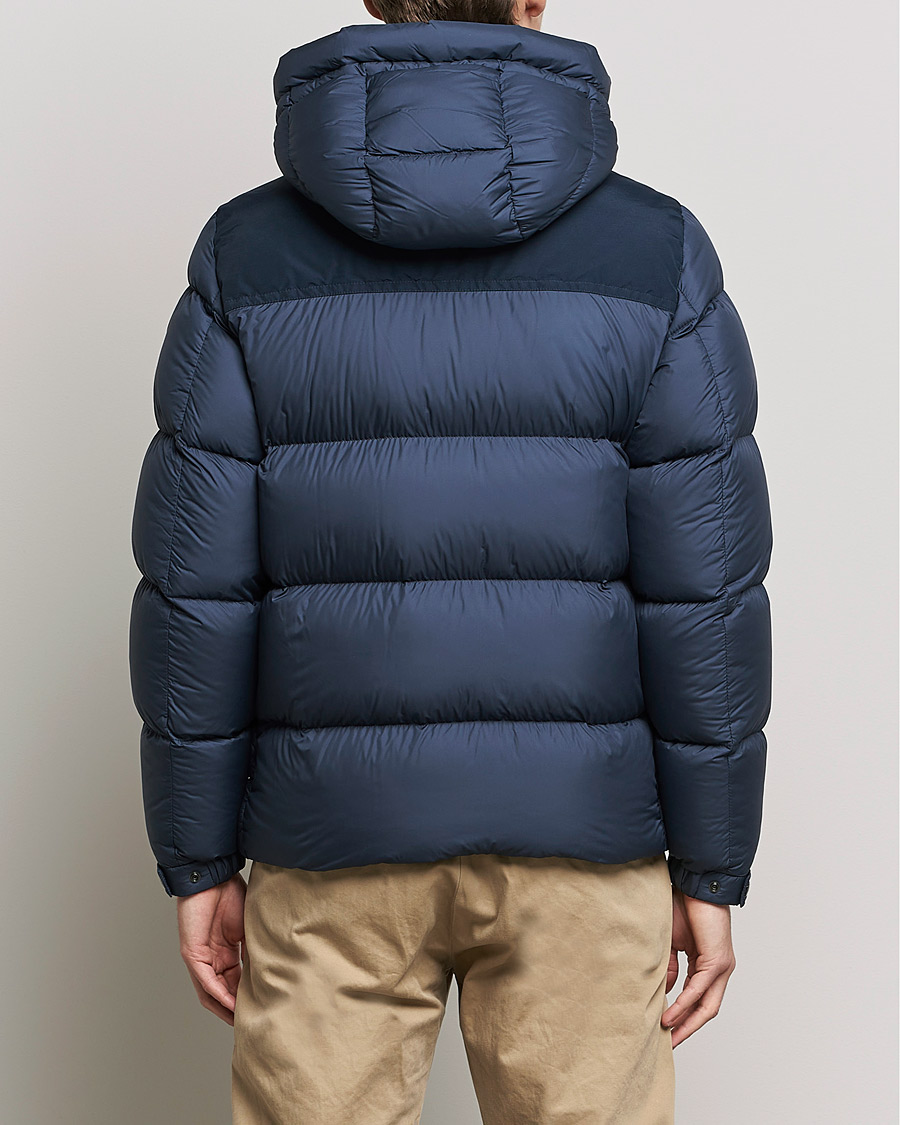 Herren | Jacken | Woolrich | Microfiber Sierra Padded Jacket Melton Blue